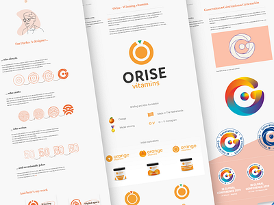 My new portfolio site branding case study conceptual designer guidelines icon identity logo portfolio ui ux visual language