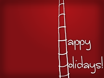 Happy Holidays 2013 christmas holidays merry typography