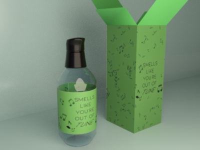 3D Bottle and Package