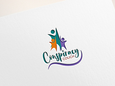 Conspiracy Couch branding design fiverr freelance freelancer graphic design graphic designer illustration logo typography vector