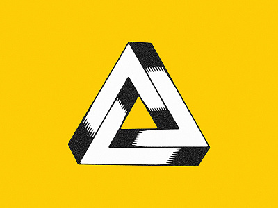 Penrose ampersand design graphic illustration logo mark type typography