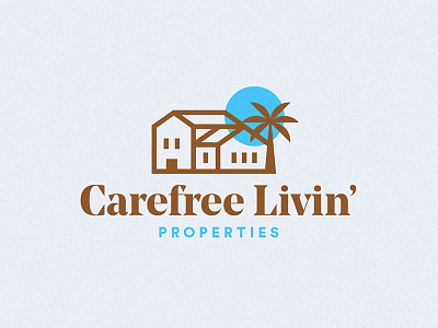 Living care free branding design layout mark print type typography