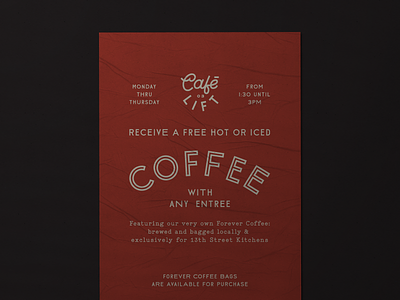 Cafe Lift Coffee Poster branding coffee design logo poster typography