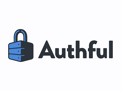 Authful Logo database illustrator lock logo svg