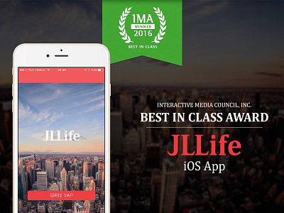 JLLife // iOS Application apple application best in class ima ios jll jllife winner
