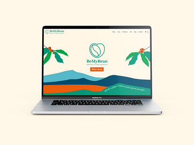 Website Design | BeMyBean design graphic design ui website