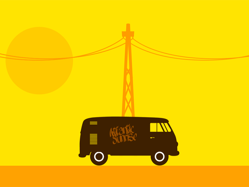 Icotrip VAN GIF by David A. Slaager on Dribbble