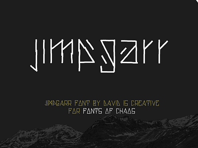Jimpgarr - Fonts