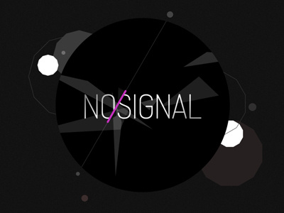 No-signal logo