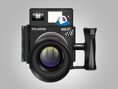 Polaroid600se ico icon icotrip polaroid polaroid600se stickers