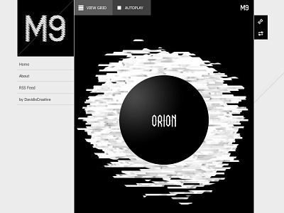 Museum9.com scan animation scanimation visual experience visual illusion webdesign website