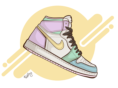 NIKE AIR JORDAN | Vector Illustration