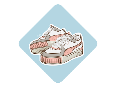 PUMA | Vector Illustration digitalart puma shoes sneakers vectorillustration