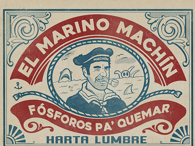 Marino Machin Matchsitck box