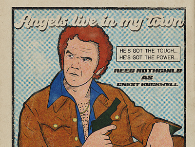 Boogie Nights: Reed Rothchild boogie nights cartoon comic illustration john c reilly movie pop art poster procreate pt anderson trace