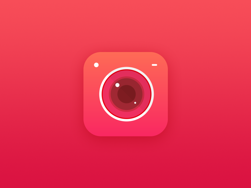 Camera icon by DTE on Dribbble