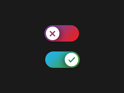 Daily UI #15 - ON/OFF Switch 015 button color daily ui off on switch