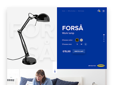 Product customizing customizing forsa ikea lamp parallax product shop