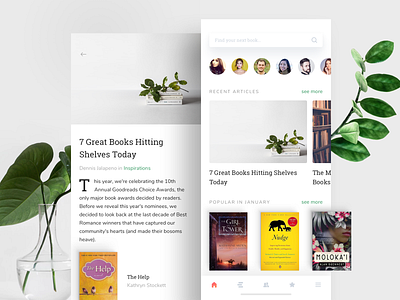 Goodreads iOS application app books goodreads ios mobile ui user interface