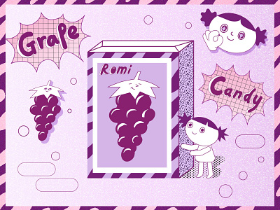 romi grape candy