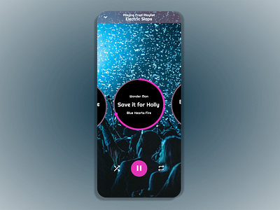 Daily UI Challenge 009: Music Player