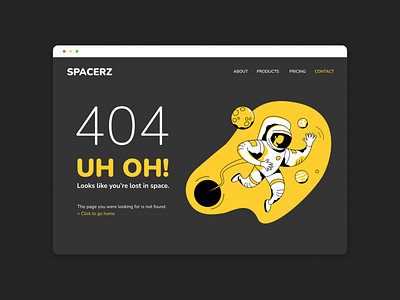 404 Error Page