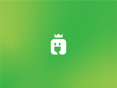 Logo for Brand That Have a Meaning King Electronic branding cable crown happy face king logo design plug smile smiling face
