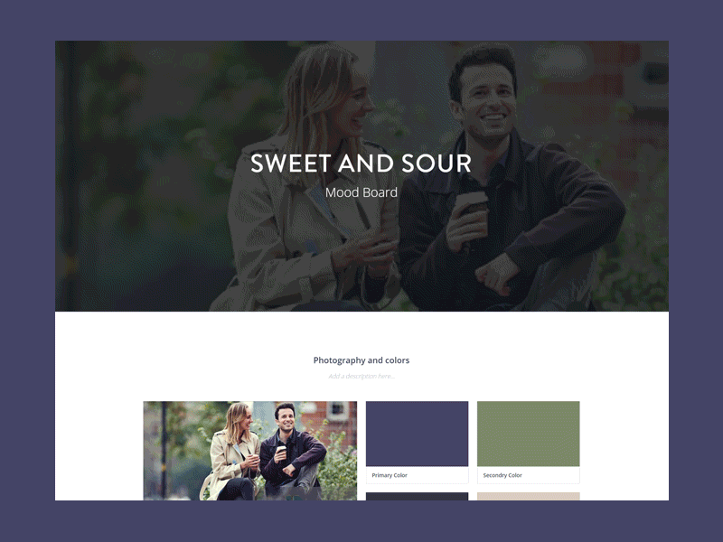 Dating Website Moodboard branding dating mood board ui website