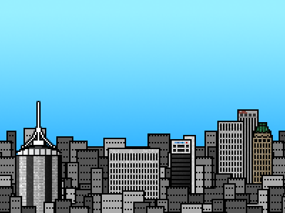 8 Bit Tulsa Skyline 8 bit nightmare oklahoma tulsa video game