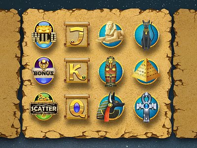 Casino King Icons app casino egypt game icons
