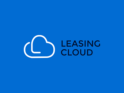 Leasing Cloud Logo branding leasingcloud logotype