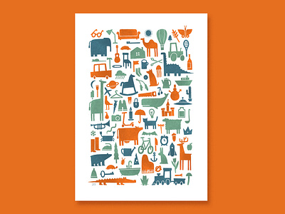 100 Things to Find - Children Poster