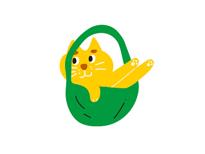いぇーい cat cute doodle drawing illustration illustrator kawaii