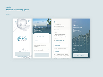 Condo Key collections booking system - style 01