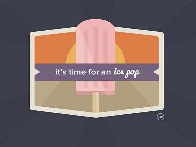 Ice Pop Badge badge graphicure ice ice pop ice pop badge ios game summer