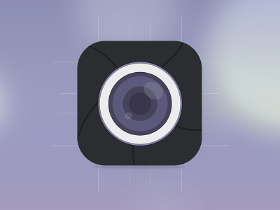 Cinematic Icon for iOS7 camera cinematic cinematic app flat icon ios7 logo restyle