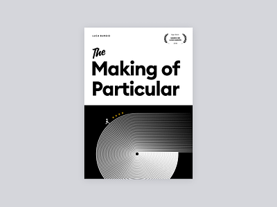 The Making of Particular android app article book concept cover design game illustration ios particular process