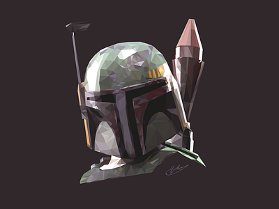 Boba Fett Lowpoly