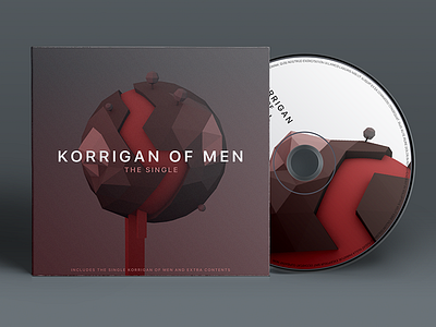 Album Cover 3d album c4d cinema 4d cover disc model music render world