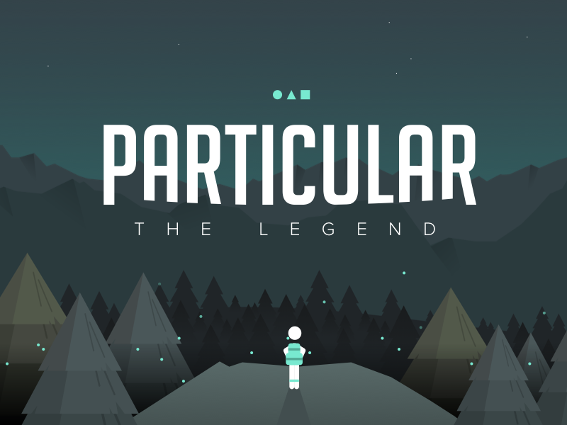 Particular ambient run night theme legend ios android mobile runner game particular
