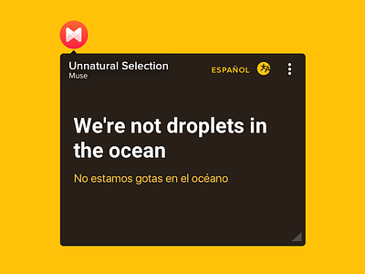 FloatingLyrics with Translations android floating lyrics musixmatch translate translation