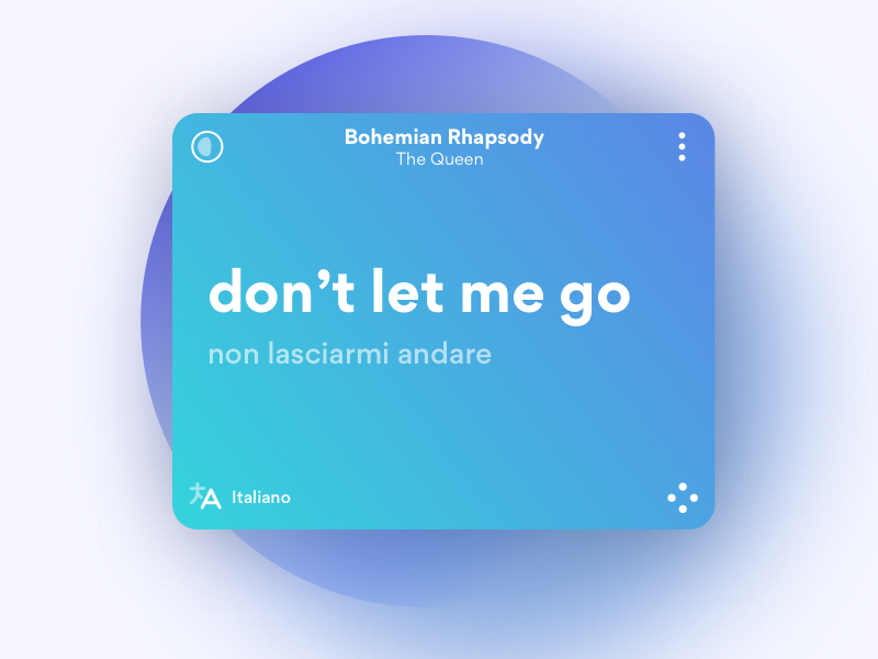 Musixmatch 7.0 Redesign product minimal clean brand concept ios player lyrics android