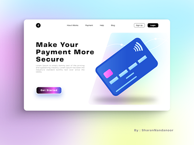 Landing Page UI Design