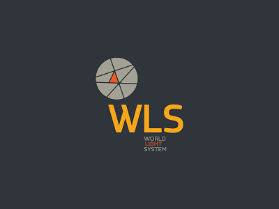 WLS branding icon identity light lighting stone logo mark stone symbol