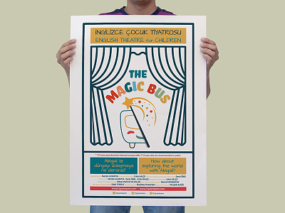 Theatre Poster children theatre graphic design poster design sabriturgut theatre visual design