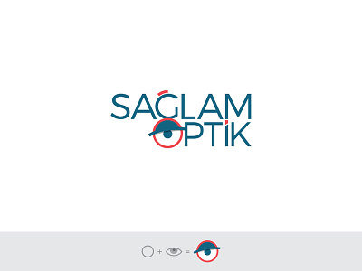 Saglam Optik Logo branding icon illustration logo logo design mark minimal logo modernism optician symbol