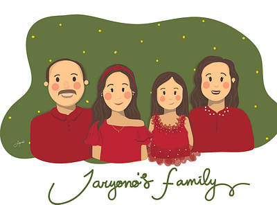 Family Character Design animation design graphic design illustration vector