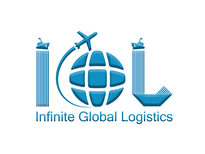 Logo Design IGL creative design graphics infinite global logistics logistics logo logo design