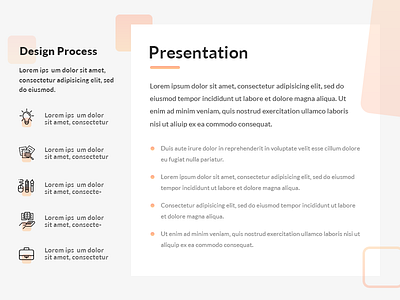 Design Process Flow - Presentation case study design design process flow presentation ui ux