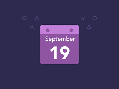 Flat Calendar calendar calendar ui date illustrations september